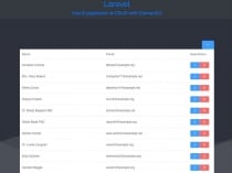 Laravel VueJS Pagination And CRUD Screenshot 1