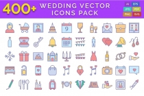400+ Wedding Vector Icons Pack Screenshot 1