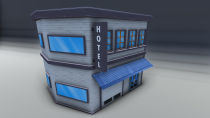 Red Bricks Buildings Pack 3d Objects Screenshot 8