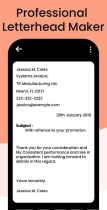 Professional Letterhead Maker - Android Screenshot 7