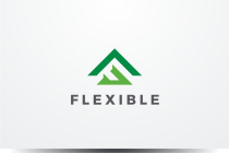 Flexible Letter F Logo design vector template Screenshot 1