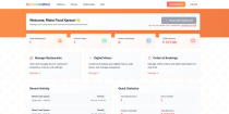 Restaurant Order Hub - Multi Restaurant SAAS Websi Screenshot 2