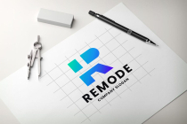 Remode Letter R Logo Screenshot 1