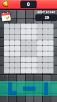 Block puzzle Tetris infinity - Mobile Unity Game Screenshot 3