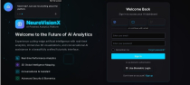 NeuroVisionX – AI Analytics Admin Template Screenshot 1