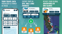 Trip GPS Map Tracker Routes with AdMob Ads Android Screenshot 2